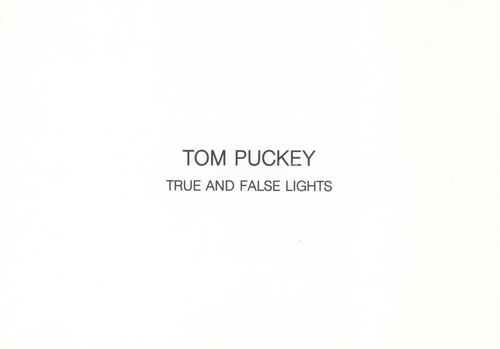 ZENO X GALLERY - True and false lights - Tom Puckey