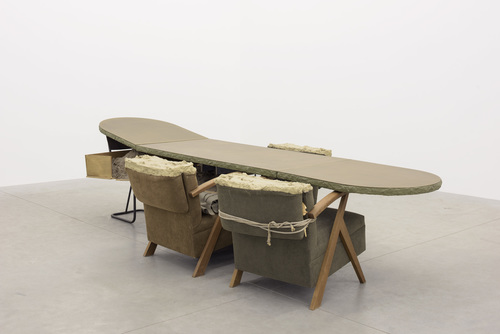 Mark Manders - Living Room Scene
