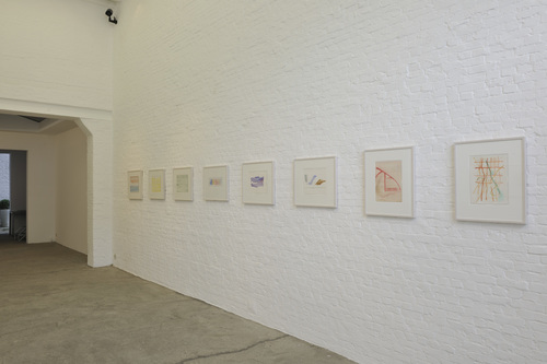 Watercolours - Installation view