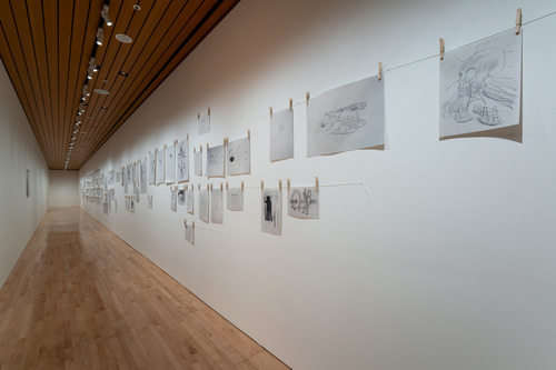 The Absence of Mark Manders - Installation view