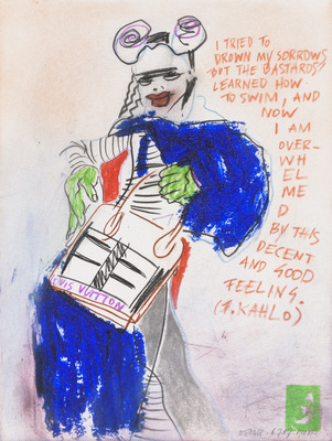 Works on Paper I - I Tried to Drown My Sorrows