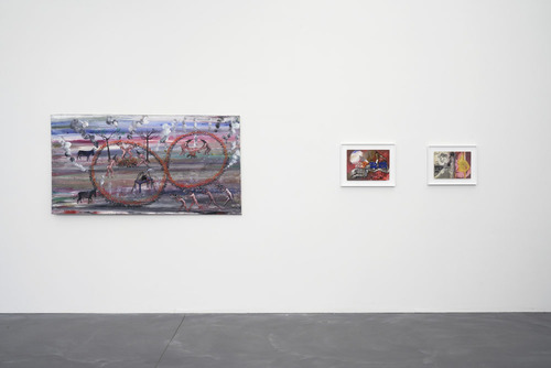 Scribble, dabble, splatter, smear. Biënnale van de Schilderkunst 8 - Installation view Anne-Mie Van Kerckhoven