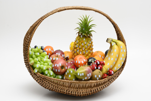 40 Years Zeno X Gallery - the eighties - Fruitstad (Fruit City)