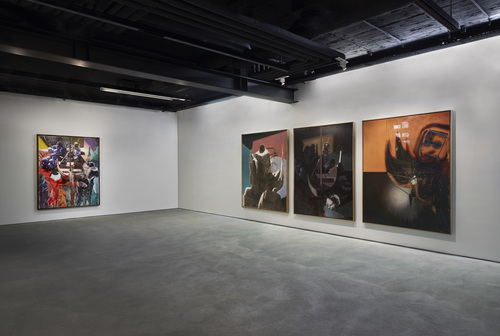 Pietro Roccasalva: Chi è che ride - Installation view