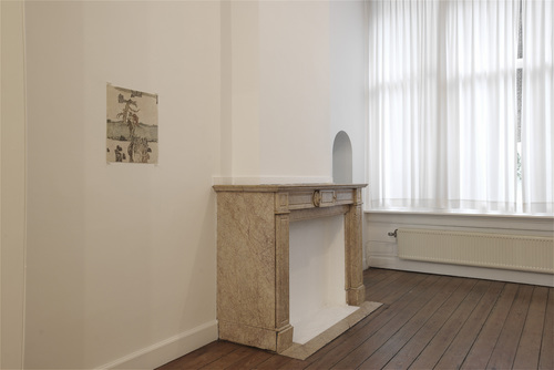 Great news comes from the collective farm - Yun-Fei Ji - Installation view