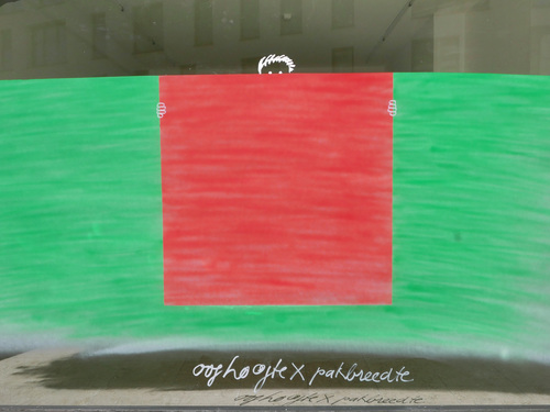 Open raam LLS Paleis - Installation view