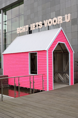 John Körmeling - Echt Iets Voor U (Toegangshuisje voor het Van Abbemuseum)