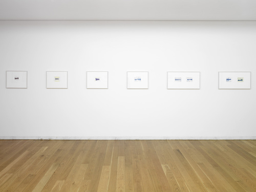 Raoul De Keyser: Watercolours - Installation view