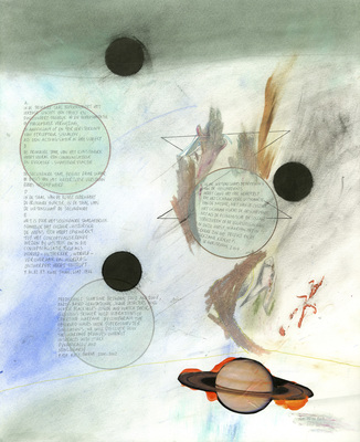 Works on Paper - In een Saturnische Wereld (In a Saturnian World)