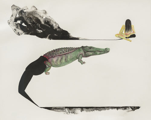 Silent Dance - Grace Schwindt - Crocodile and Girl