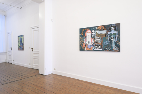 Lovers, Nahawand and Saba. She sang me songs and I didn’t mind - Installation view