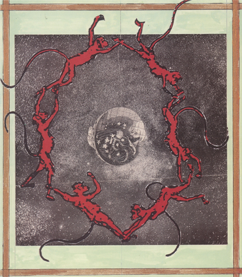 ZENO X GALLERY - Collages als commentaren bij: &quote;Het leven zelf&quote; - Patrick Van Caeckenbergh