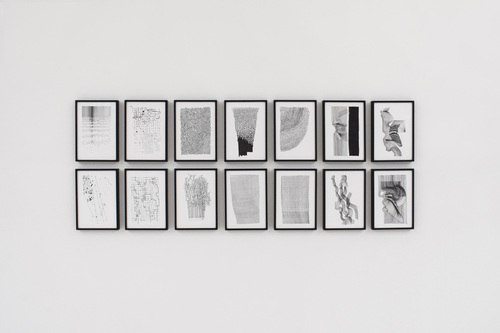 low fixed media show - Installation view