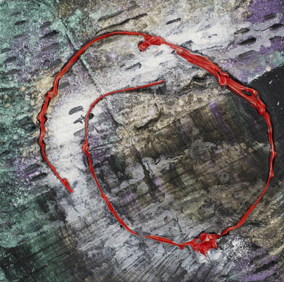 Loops - Jack Whitten - Loop #25 (Spiral)