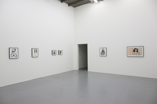 Works on Paper - Installation view