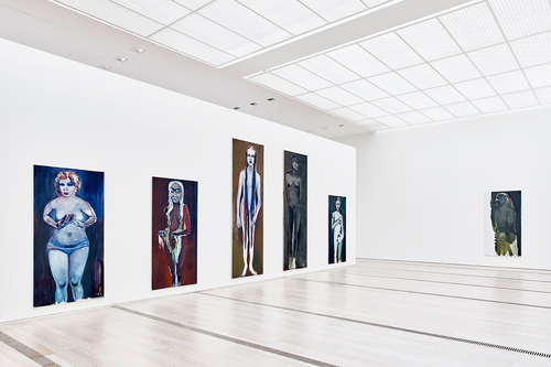 Moonrise. Marlene Dumas & Edvard Munch - Installation view