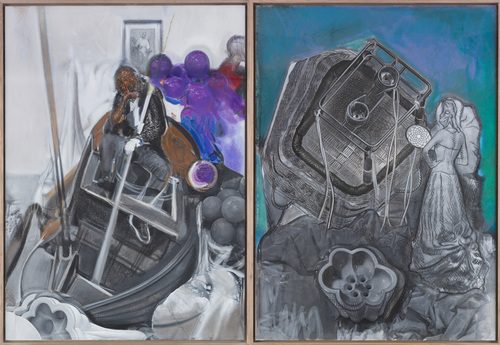 Pietro Roccasalva - Study from Just Married Machine I & II