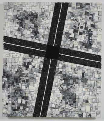 Jack Whitten - TC'S Corner For My Uncle Thomas Cunningham 17 October 1920 - 27 January 1996