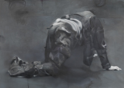 Johannes Kahrs - Untitled (man crawling 1)