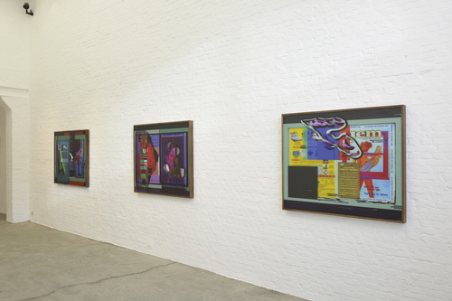 On Mars the Rising Sun is Blue - Installation view