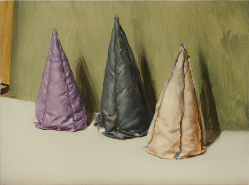 Coloured Cones - Michaël Borremans - Three Cones