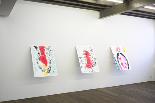 Le jour se lève - Pélagie Gbaguidi - Installation view