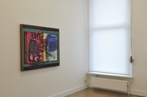 On Mars the Rising Sun is Blue - Installation view