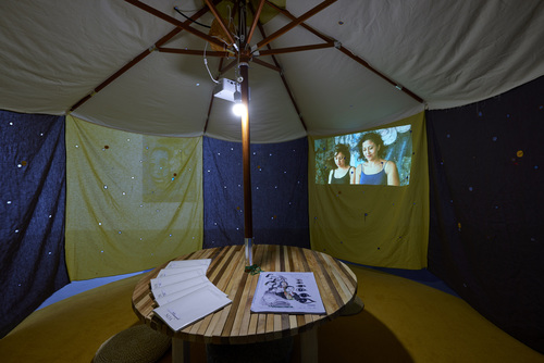 Busan Biennale: We, on the Rising Wave - Installation view Mounira Al Solh