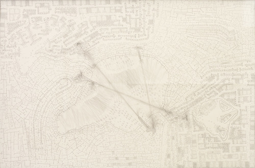 25 years Zeno X Gallery - Untitled (war drawing)