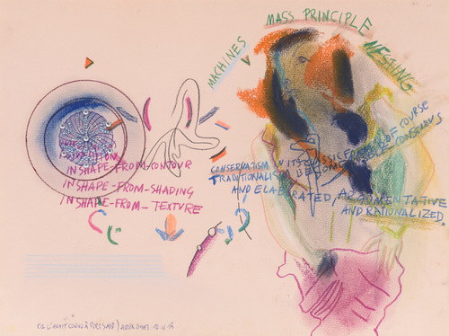 Works on Paper I - Il l'avait connu à port Said (He Had Known Him in Port Said)