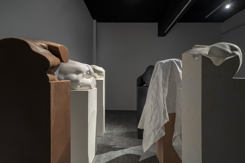 Martin Margiela at M WOODS - Installation images, 