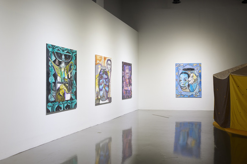 Busan Biennale: We, on the Rising Wave - Installation view Mounira Al Solh