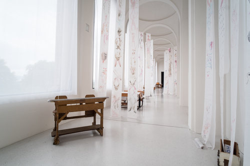Documenta 14 - Installation view Pélagie Gbaguidi