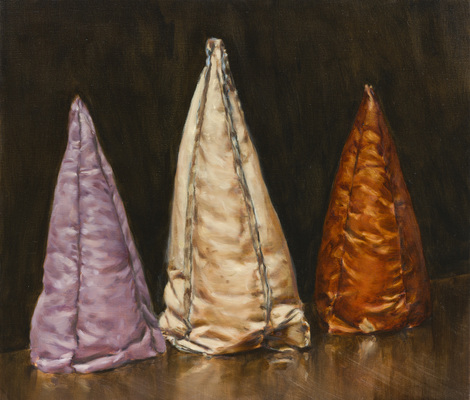 Coloured Cones - Michaël Borremans - Lilac, Beige and Ginger Cone