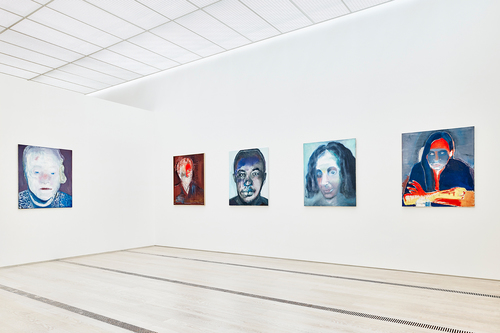Moonrise. Marlene Dumas & Edvard Munch - Installation view