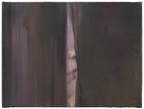 As I descended into impassible waters I no longer felt guided by the ferrymen - Johannes Kahrs - untitled (figure in room)