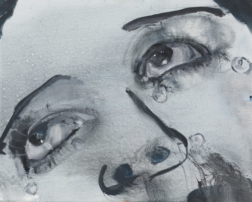 Marlene Dumas - Glass Tears (for Man Ray)