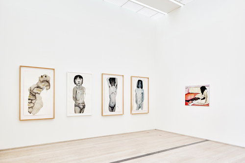 Moonrise. Marlene Dumas & Edvard Munch - Installation view
