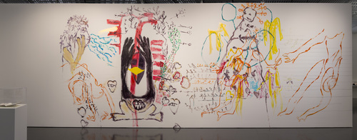 Ecrire, c'est dessiner - Installation view