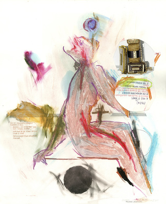 Works on Paper - Tortures saturniens (Saturnian Tortures)