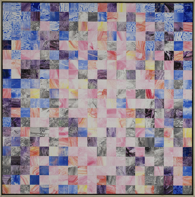 Jack Whitten - Bill's Way for Bill De Kooning
