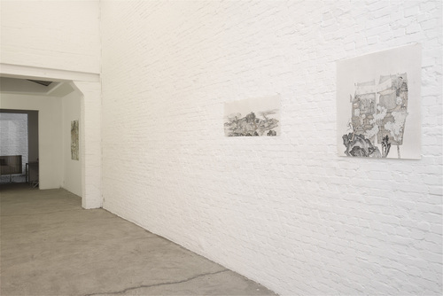 Great news comes from the collective farm - Yun-Fei Ji - Installation view