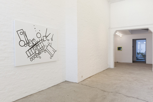 low fixed media show - Installation view