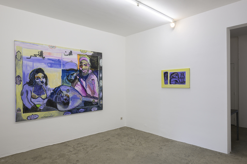 Lovers, Nahawand and Saba. She sang me songs and I didn’t mind - Installation view