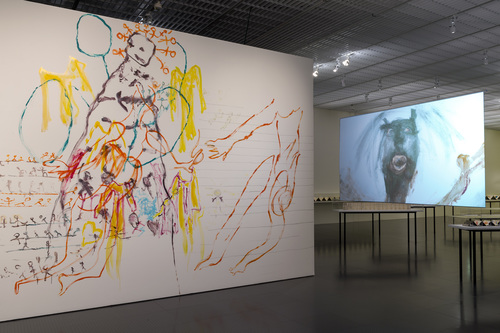 Ecrire, c'est dessiner - Installation view