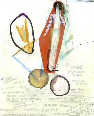 Works on Paper - Confusion saturnienne (Saturnine Confusion)