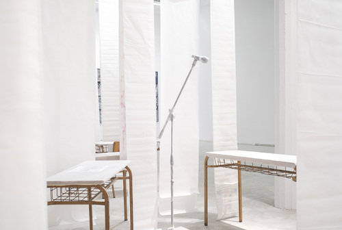 Documenta 14 - Installation view Pélagie Gbaguidi