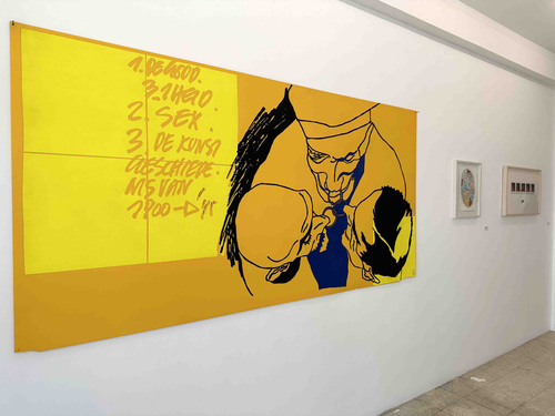 Affiniteiten #5: Anne-Mie Van Kerckhoven ∞ Danny Devos // Carole Vanderlinden ∩ Walter Swennen - Installation view