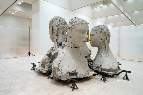 The Absence of Mark Manders - Installation view