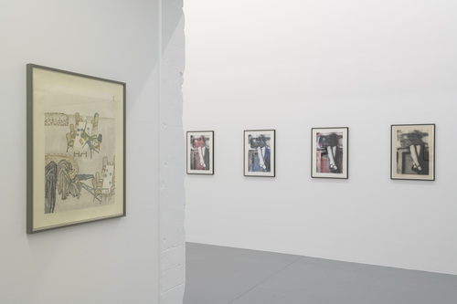 Works on Paper I - Installation view